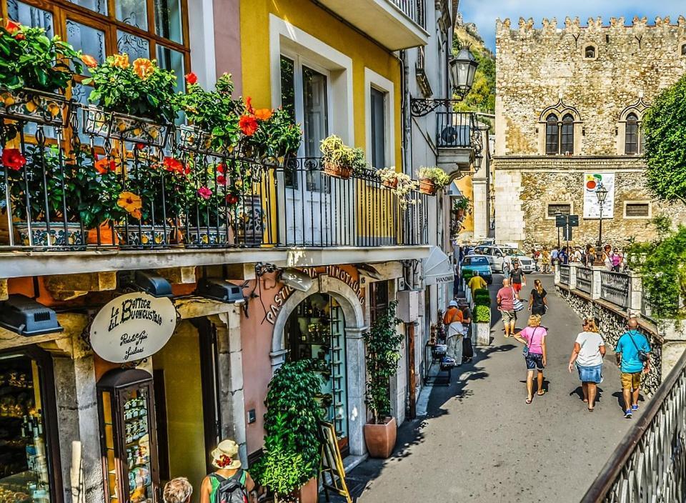 Apartamento Casa Dionysius Taormina Exterior foto